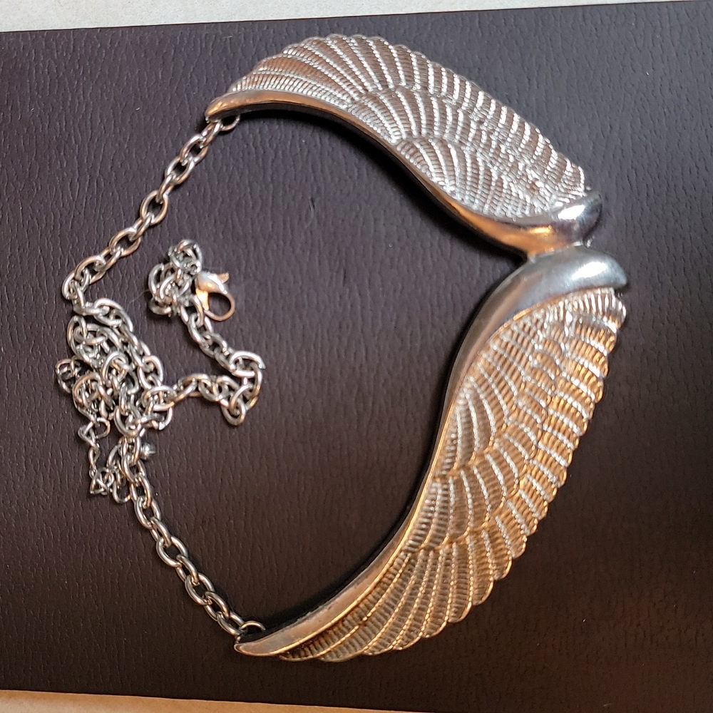 Silver Wing Necklace